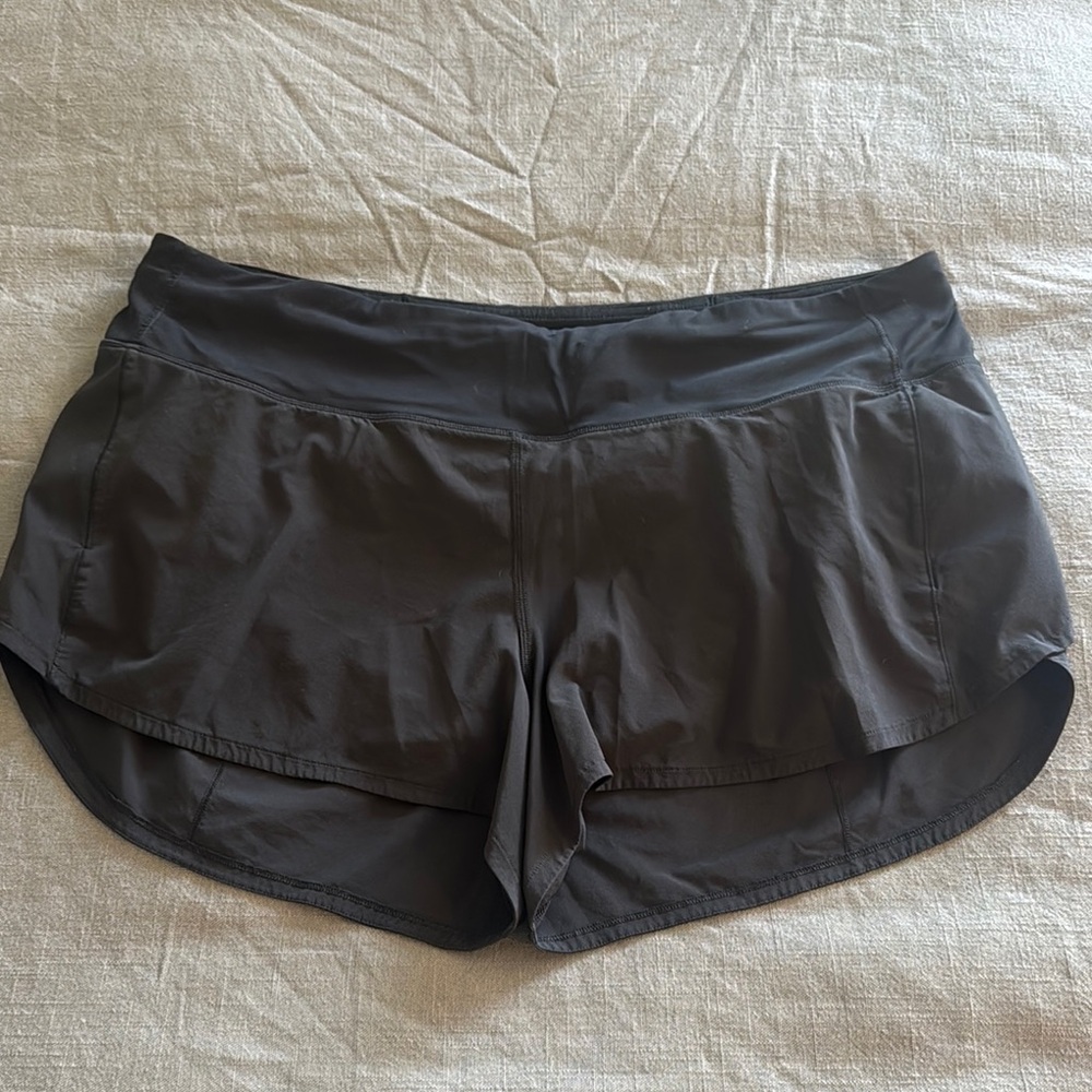 Women's Black Athletic Shorts